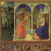 Fra Angelico Altarpiece of the Annunciation oil